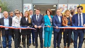 Inauguration du nouveau centre social des Moulins à Nice