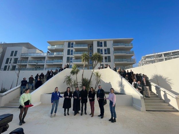 Inauguration à Marseille du  « Jardin Augustin »