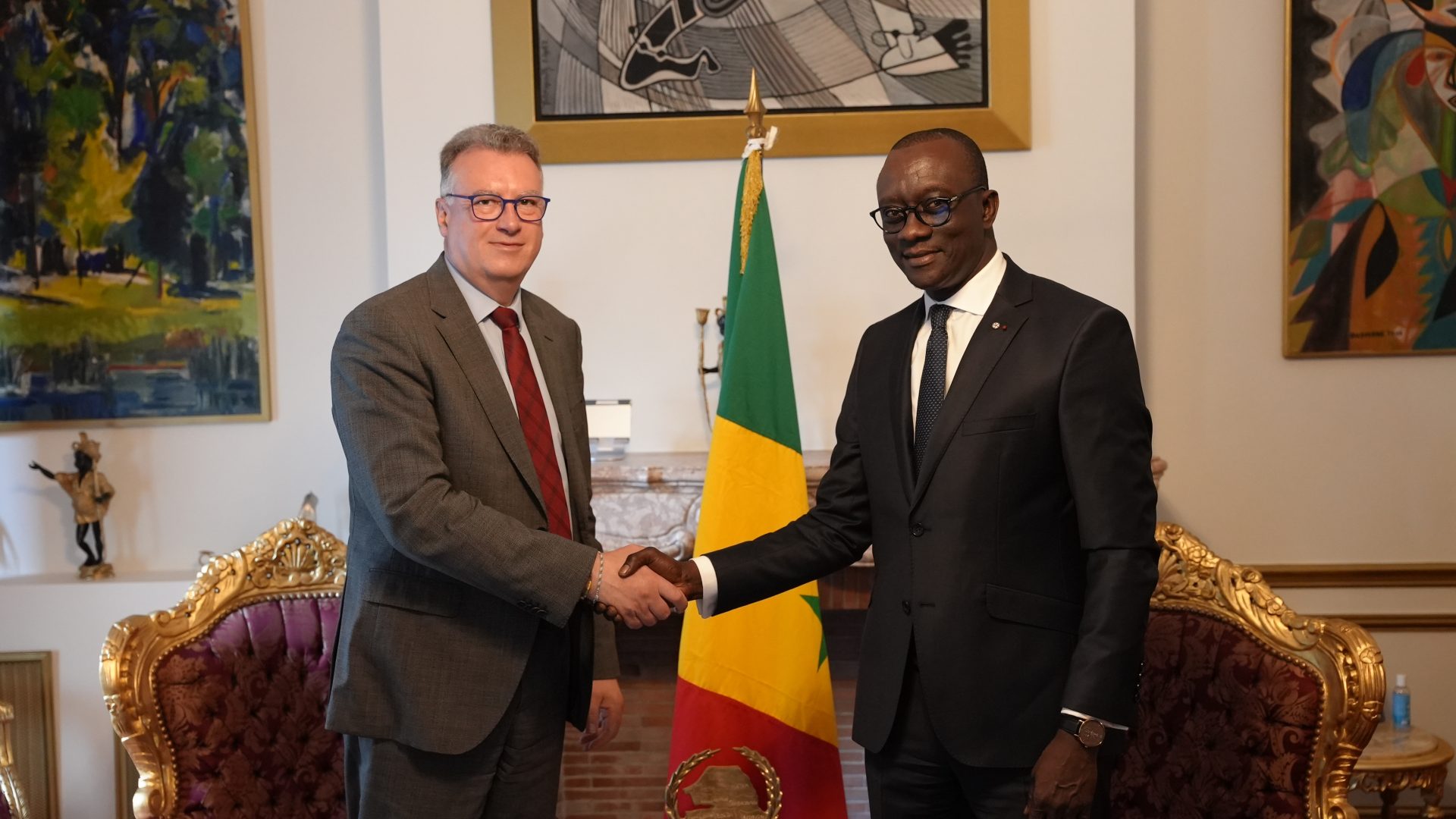 Signature d’un partenariat pour l’accueil des étudiants sénégalais en Île-de-France 