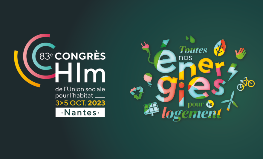 Du 3 au 5 octobre 2023, 83e Congrès Hlm au Parc des Expositions de Nantes autour du thème « Toutes nos énergies pour le logement »