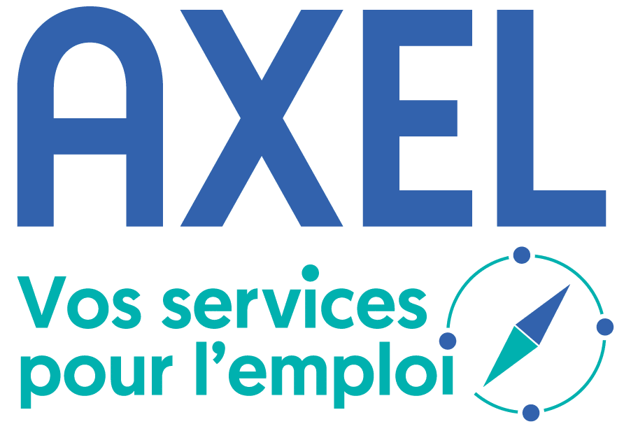 Logo Axel Vos services pour l'emploi en format png