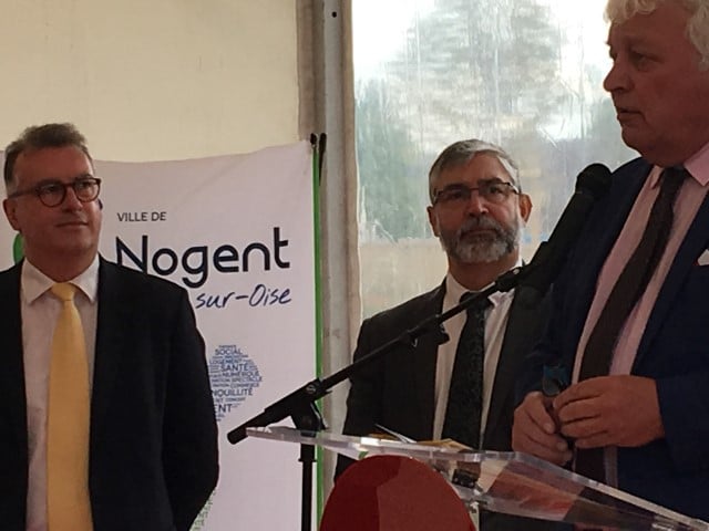 Inauguration à Nogent-sur-Oise