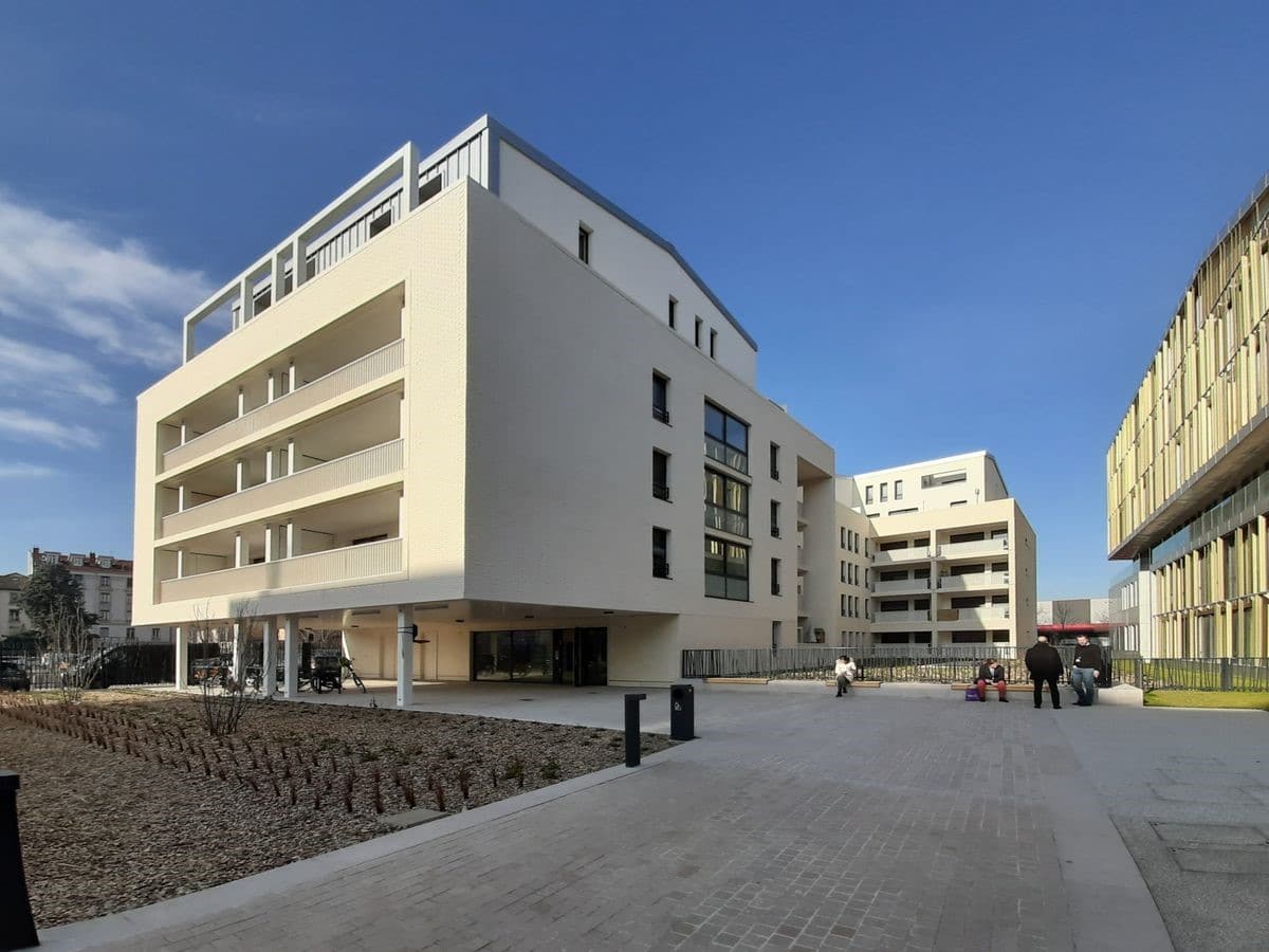 Résidence la Fonderie à Lyon (69) construction réalisée en MOD par CDC Habitat