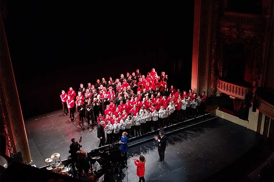 80 locataires franciliens réunis à l’occasion du concert de Noël à l’Opéra-Comique